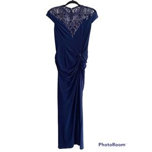 Adrianna Papell - Navy Blue - Size 4